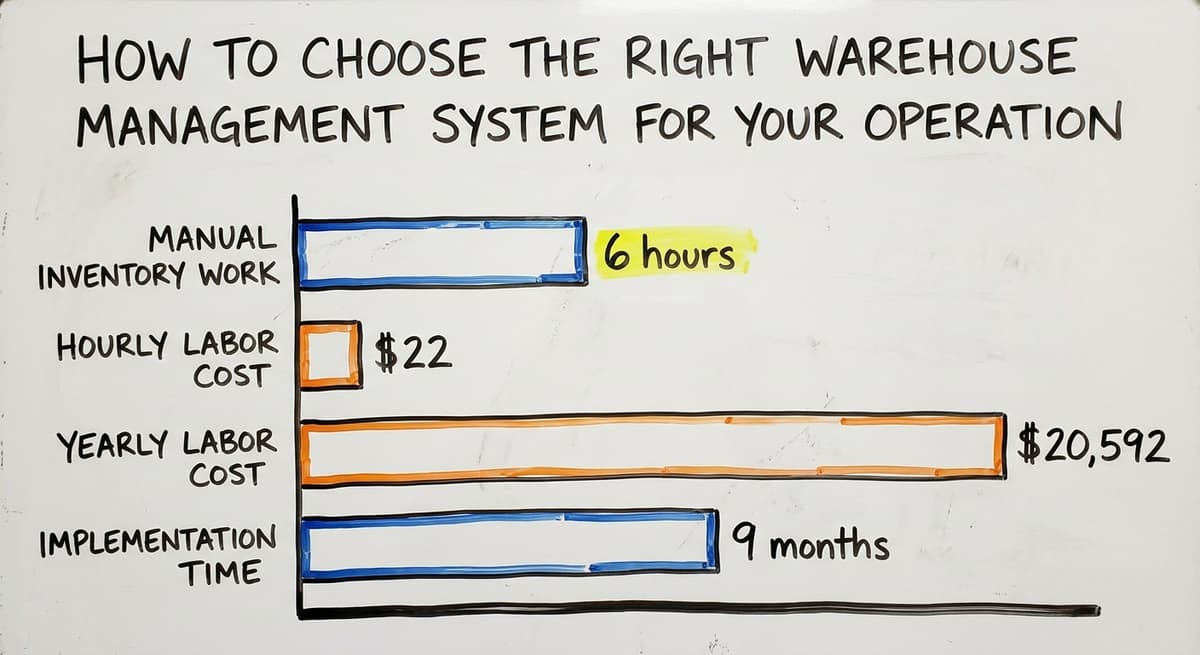 How to Choose the Right Warehouse Management System for Your Operation, in figures