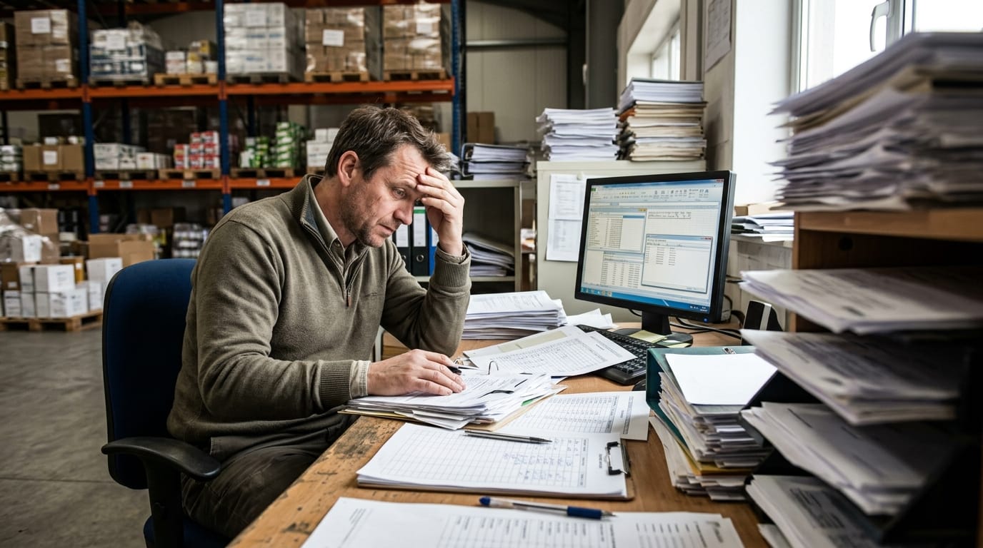 The manual process what are the top 5 warehouse management systems? replaces