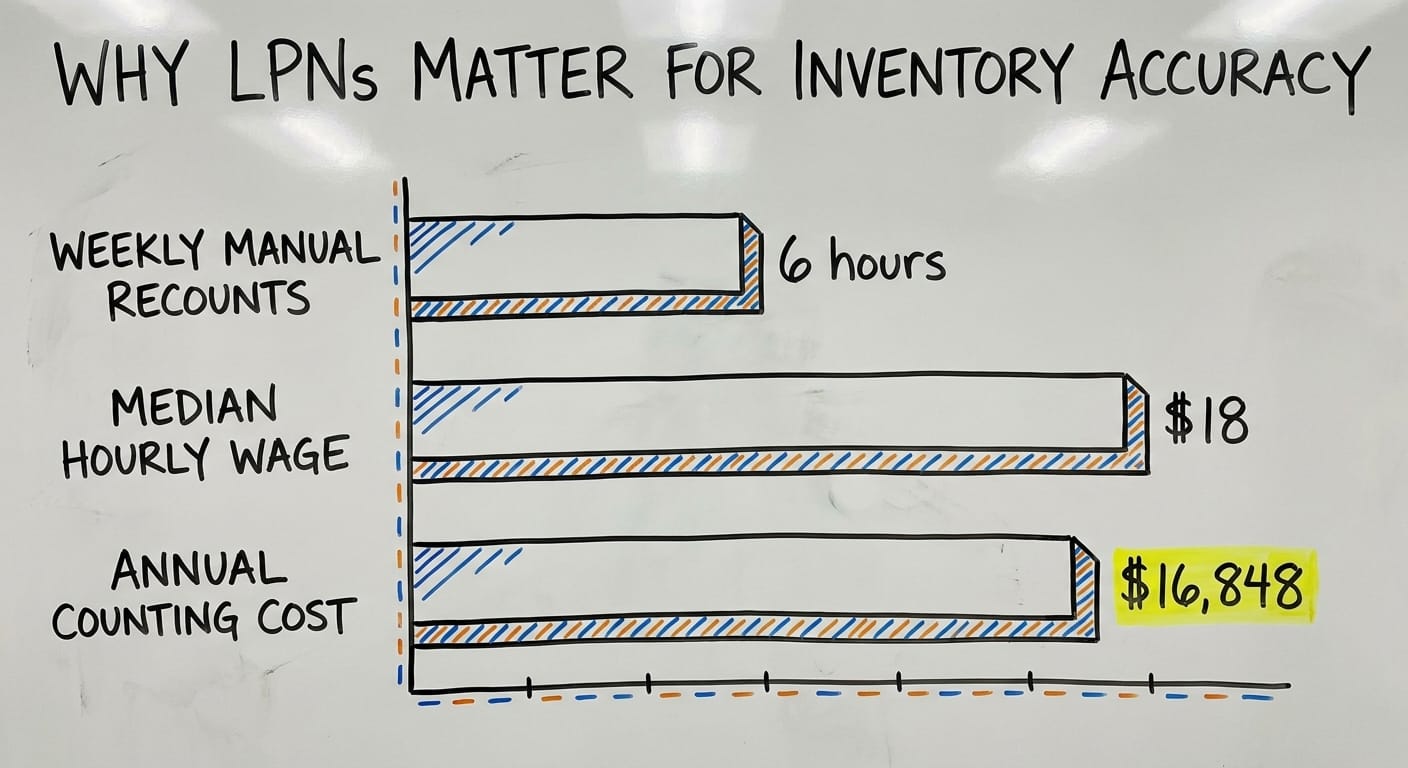 Why LPNs Matter for Inventory Accuracy, in figures