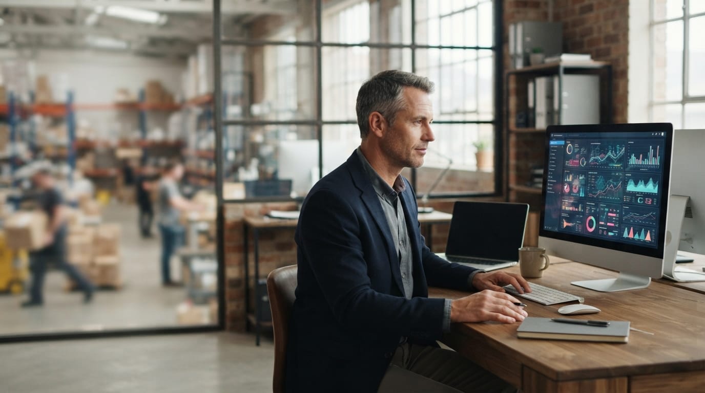 Reviewing the figures what is a simple warehouse management system? produces