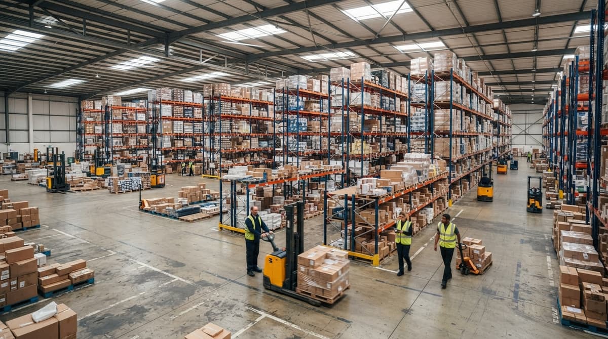 The wider operation that what is a warehouse management system example runs