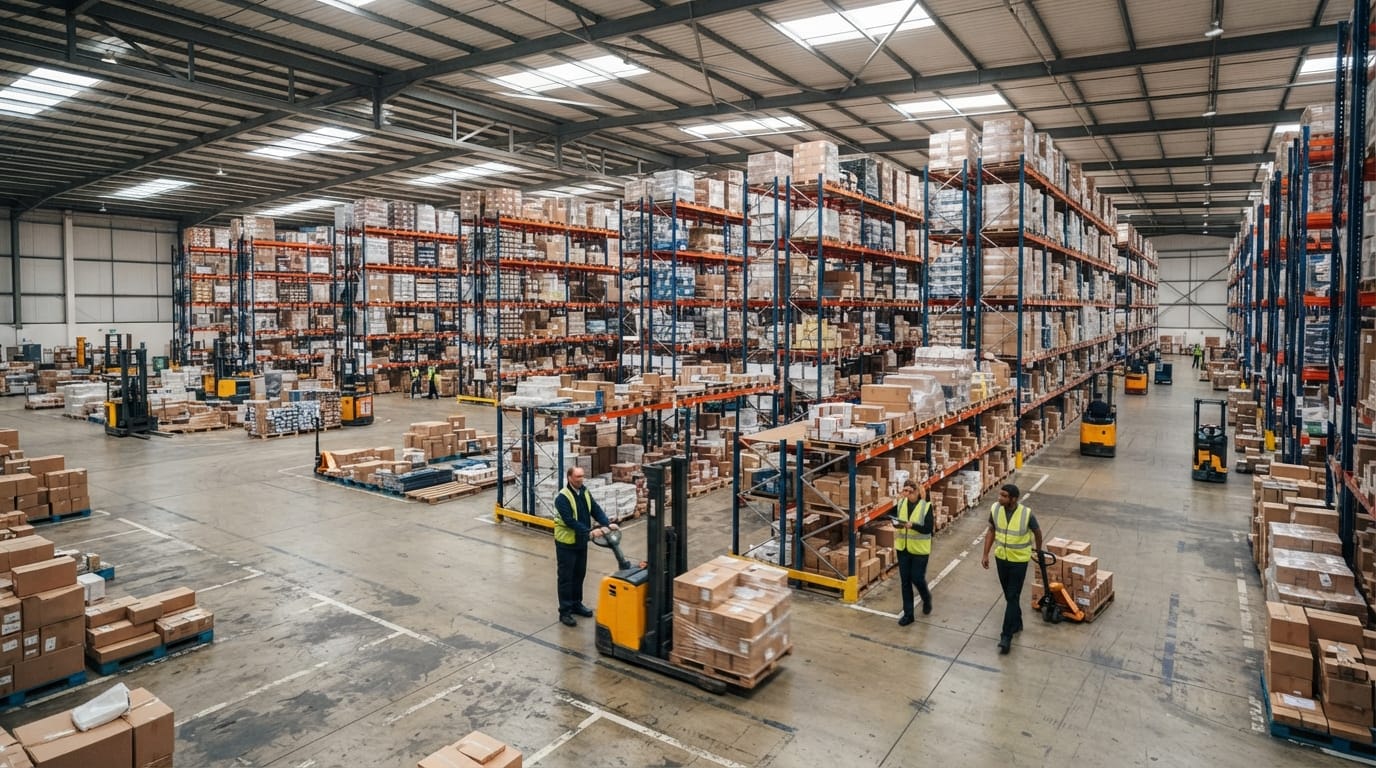 The wider operation that what is a warehouse management system example runs