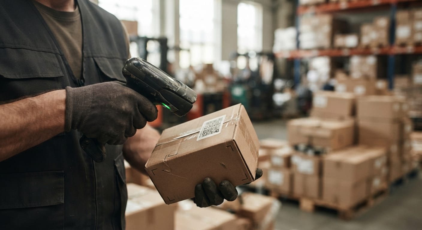Close detail from the work what is asn in warehouse management system supports