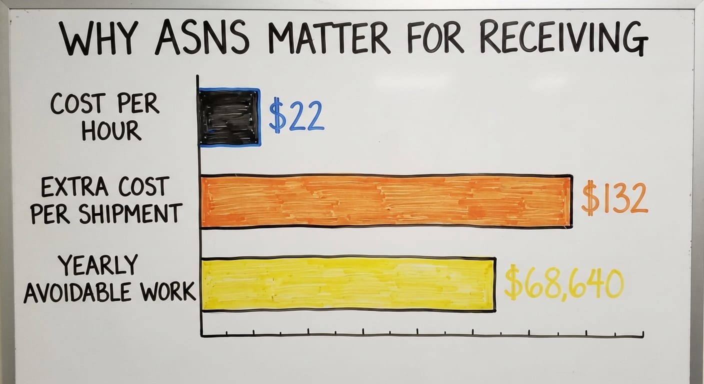 Why ASNs Matter for Receiving, in figures