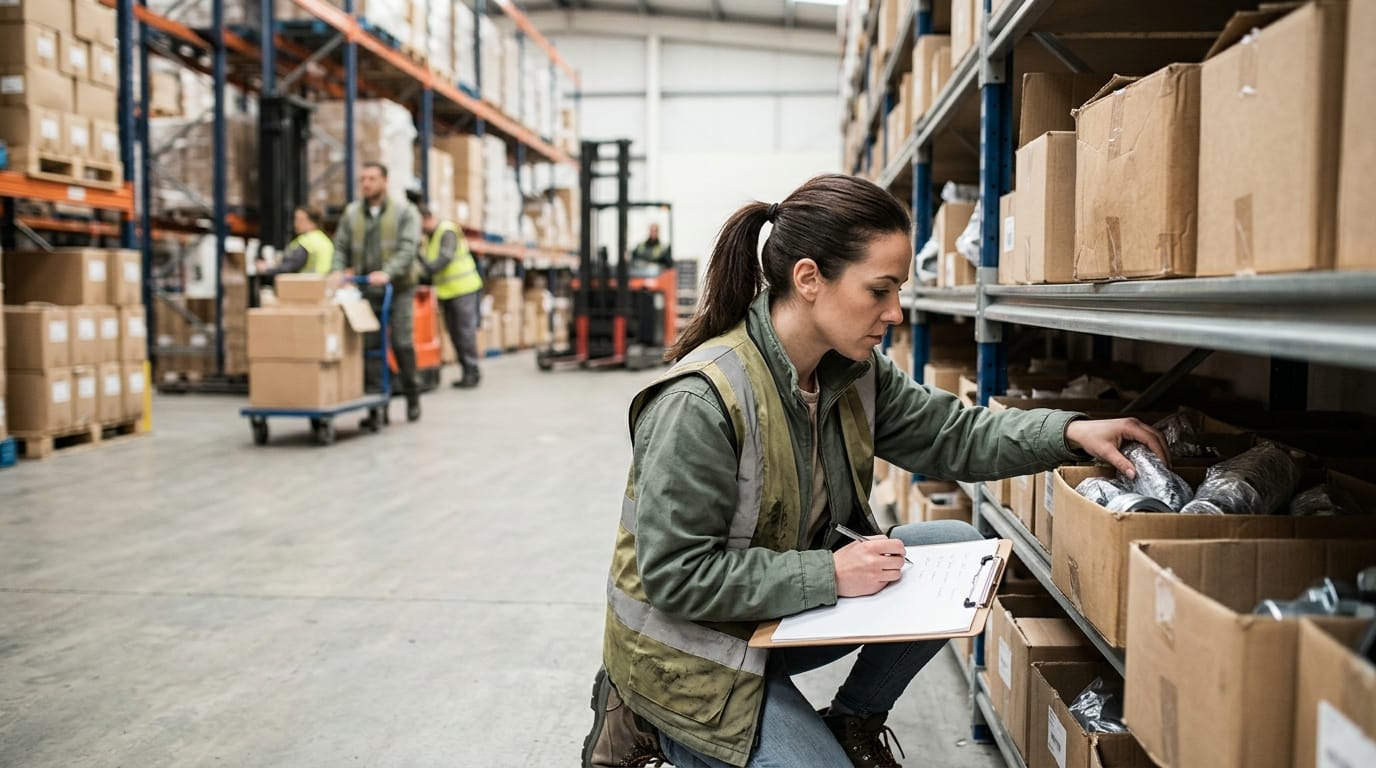 The team who would use what is b type of inventory in warehouse management, mid-task