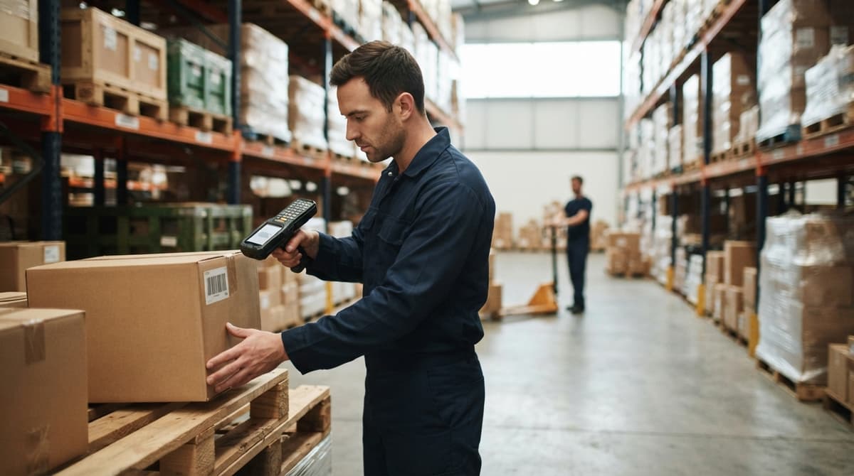 The team who would use what is barcoding in inventory management, mid-task