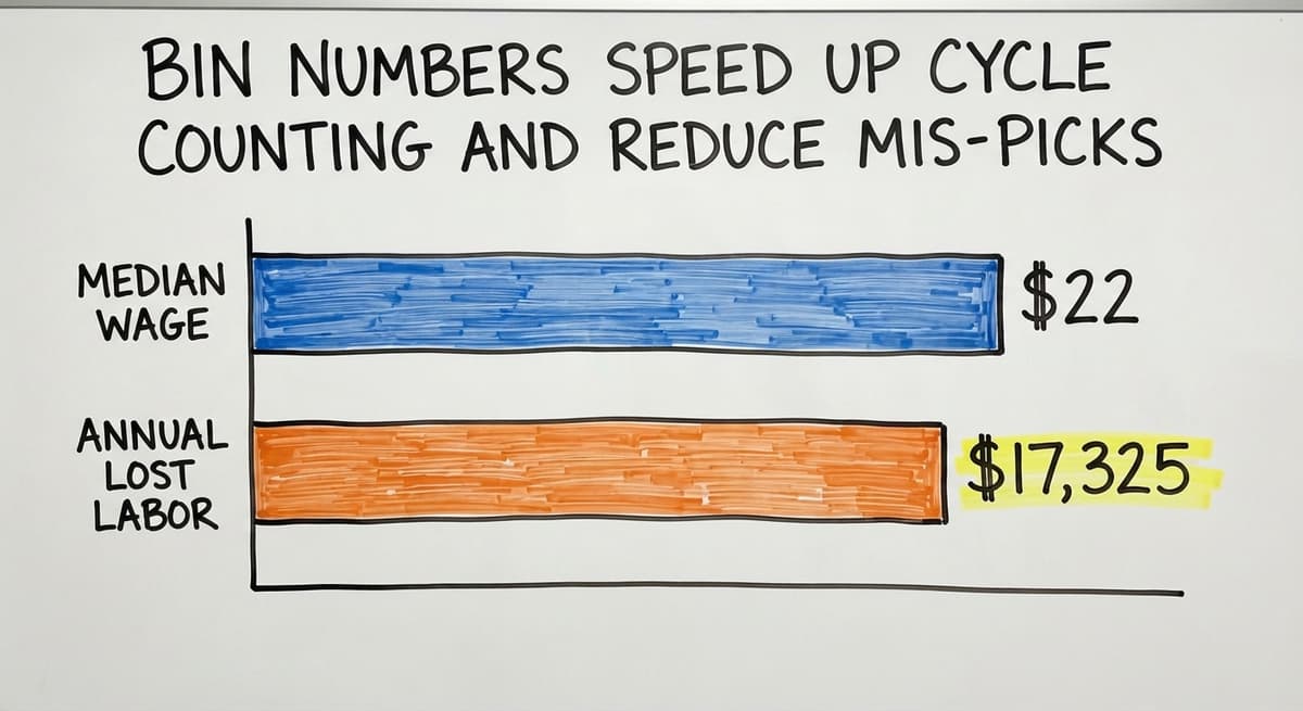 Bin Numbers Speed Up Cycle Counting and Reduce Mis-Picks, in figures