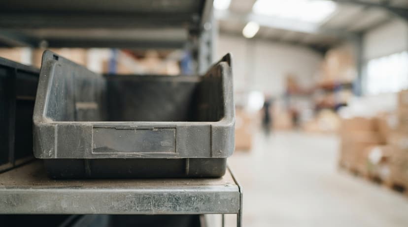 Close detail from the work what is bin number in inventory management supports