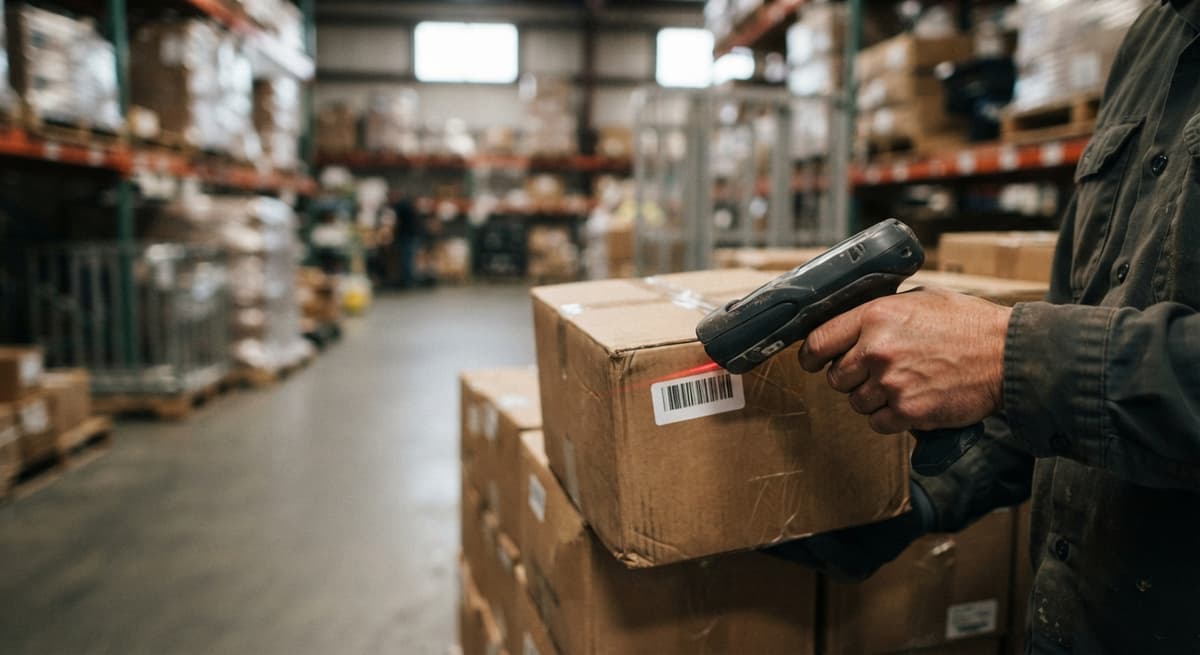 Close detail from the work what is effective inventory management supports