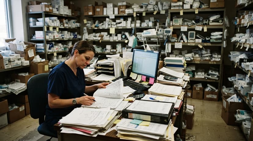 The manual process what is hospital inventory management replaces