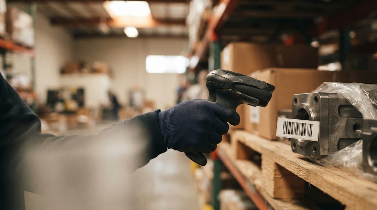 Close detail from the work what is inventory management and its types supports