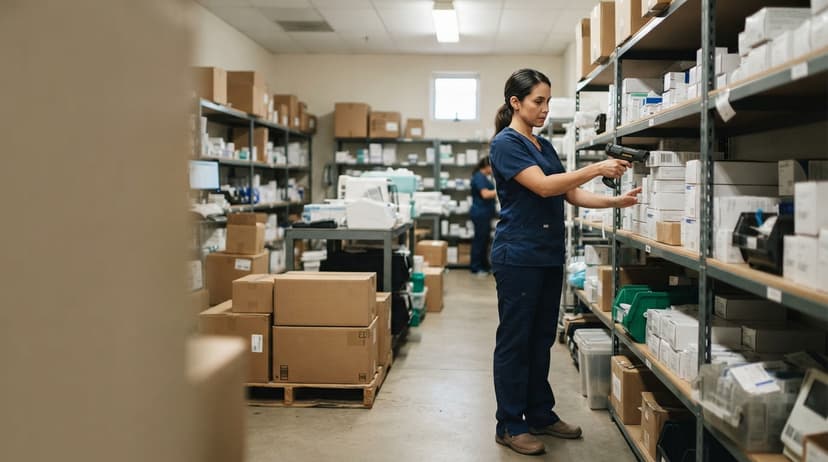 The team who would use what is inventory management in healthcare, mid-task