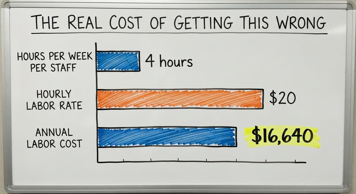 The Real Cost of Getting This Wrong, in figures