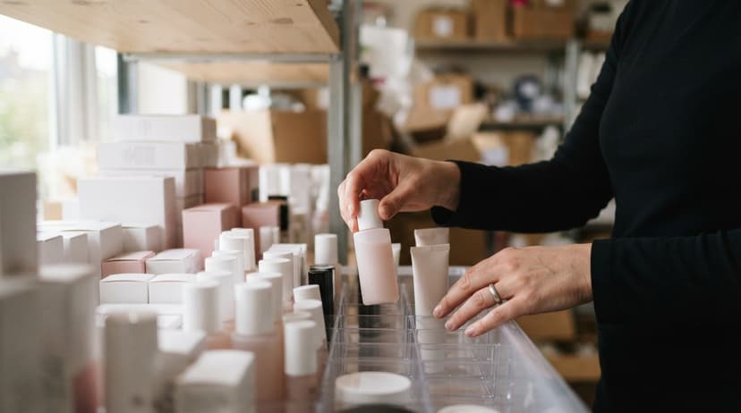Close detail from the work what is inventory management mary kay supports