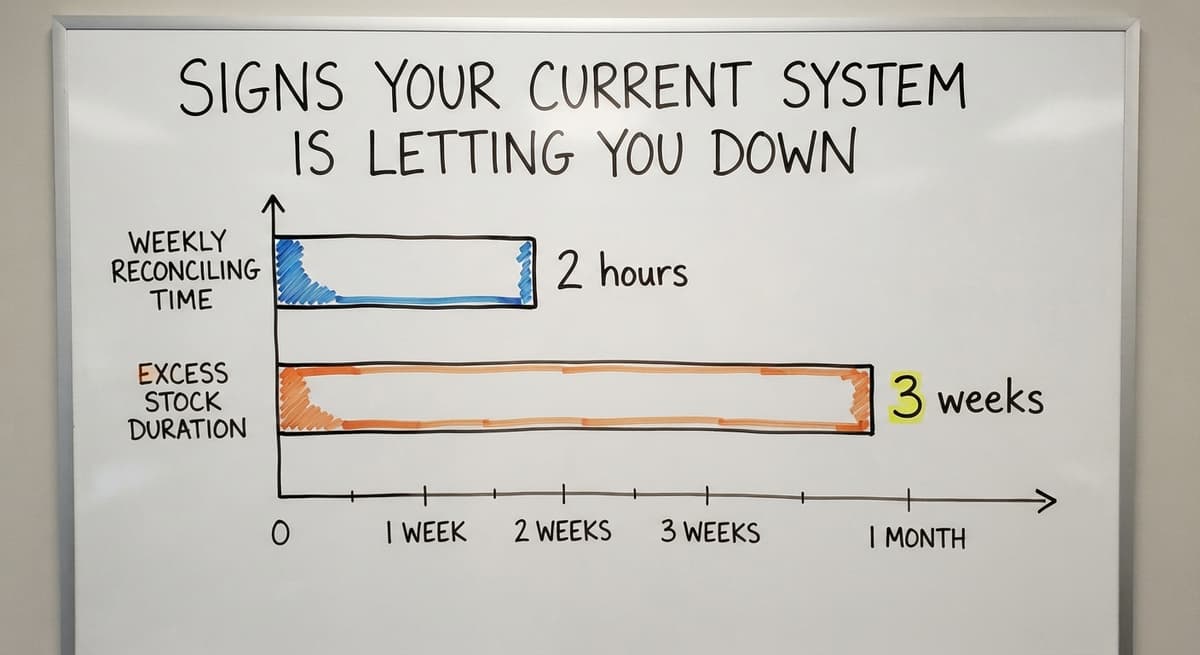 Signs Your Current System Is Letting You Down, in figures
