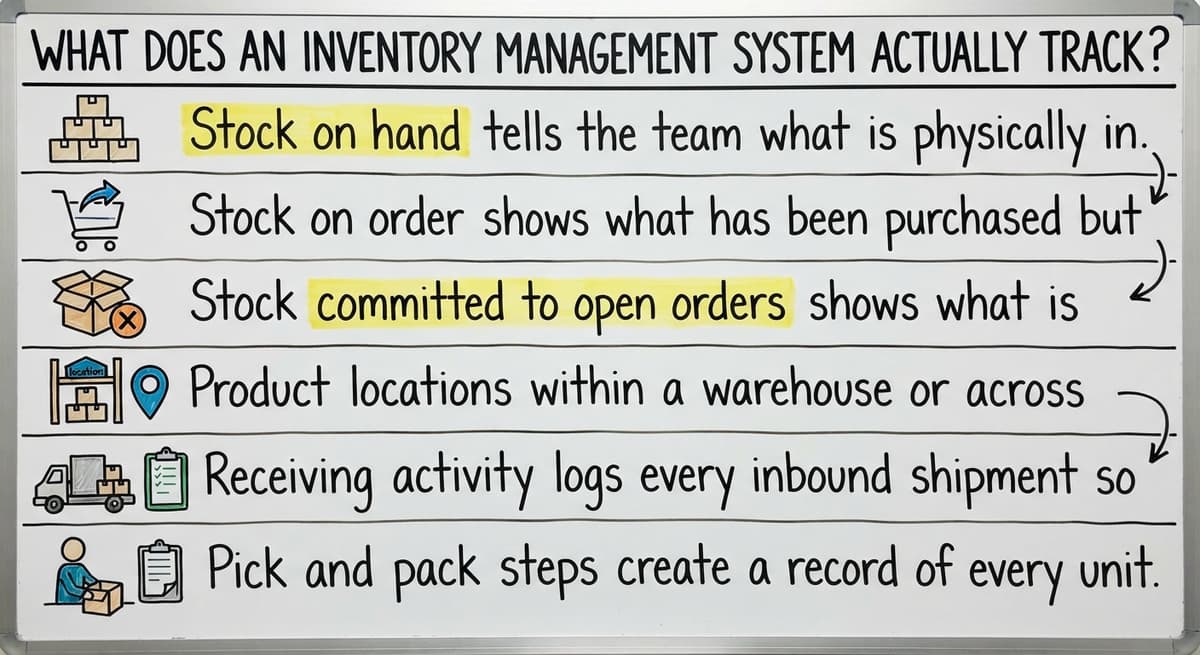 What Does an Inventory Management System Actually Track?, drawn out