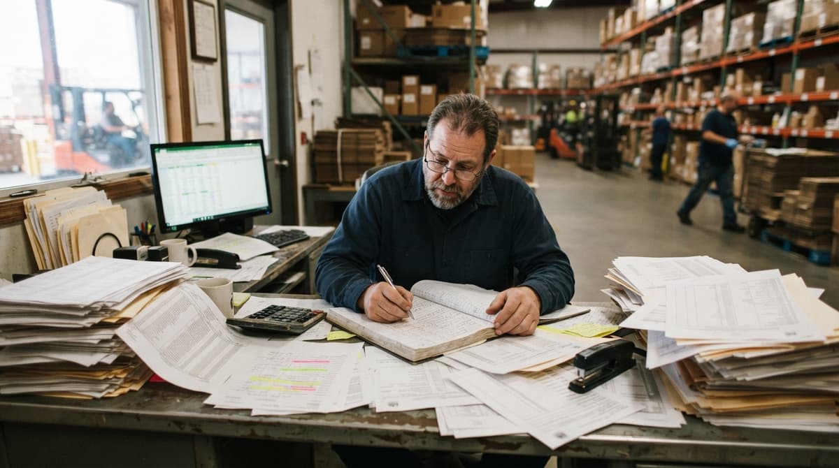 The manual process what is kanban system of inventory management replaces