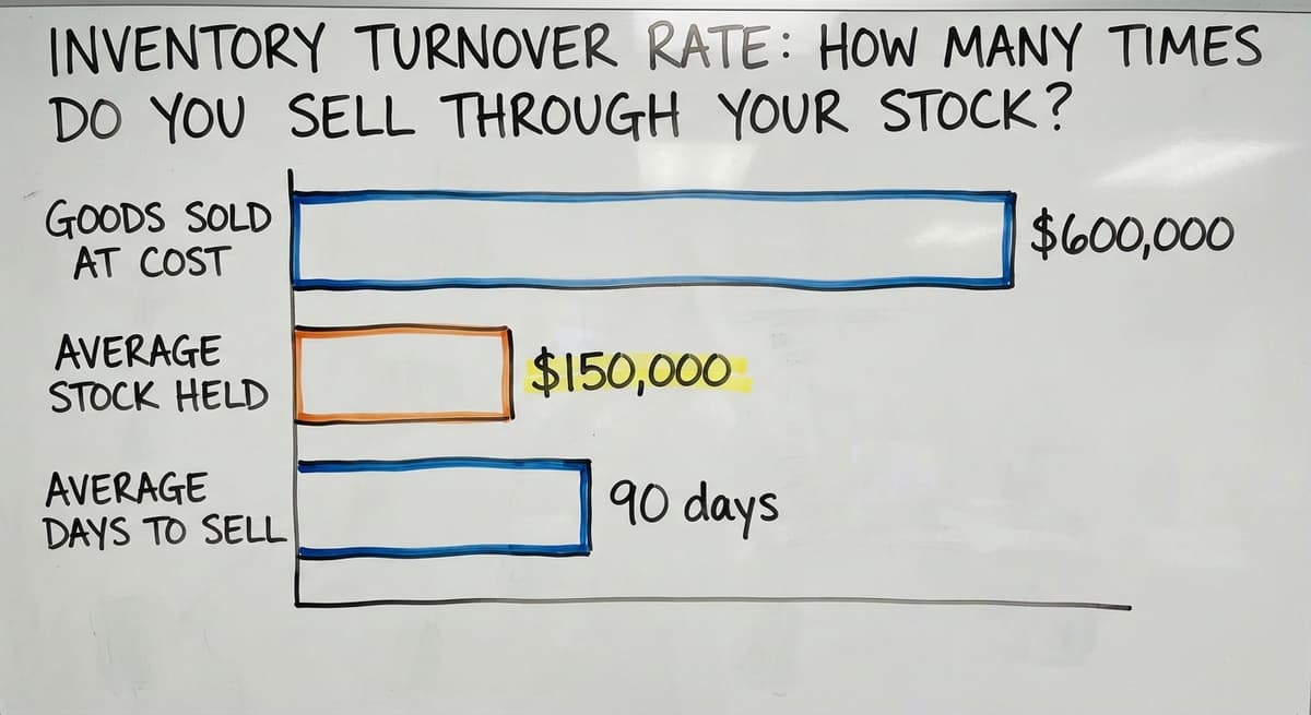 Inventory Turnover Rate: How Many Times Do You Sell Through Your Stock?, in figures