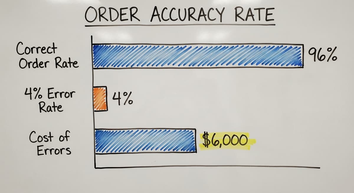 Order Accuracy Rate, in figures