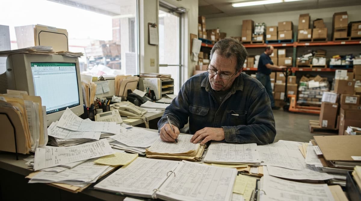 The manual process what is lean inventory management replaces