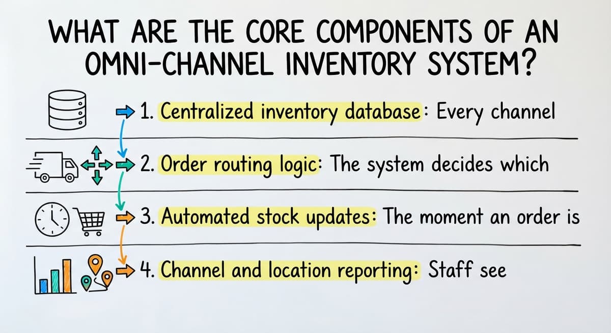 What Are the Core Components of an Omni-Channel Inventory System?, drawn out