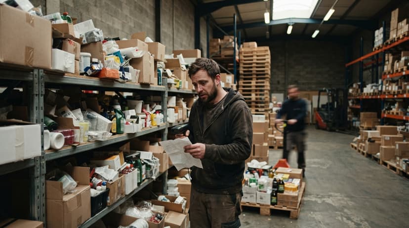 The team who would use what is poor inventory management, mid-task