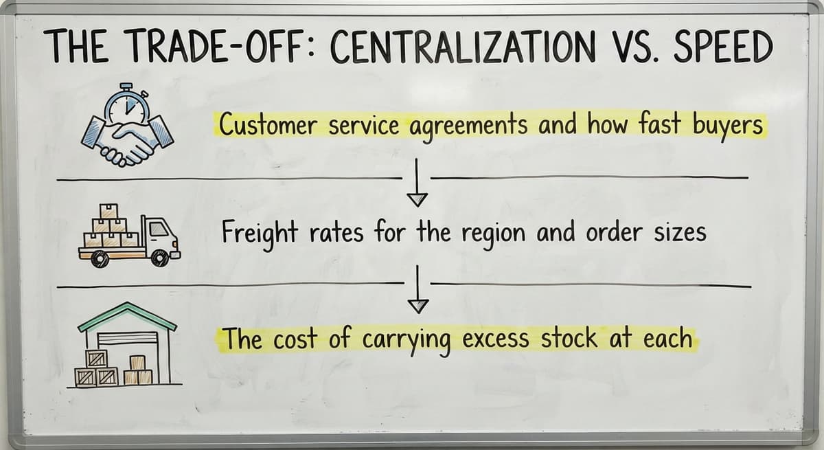 The Trade-Off: Centralization vs. Speed, drawn out