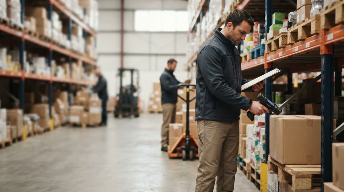 The team who would use what is stock taking in inventory management, mid-task