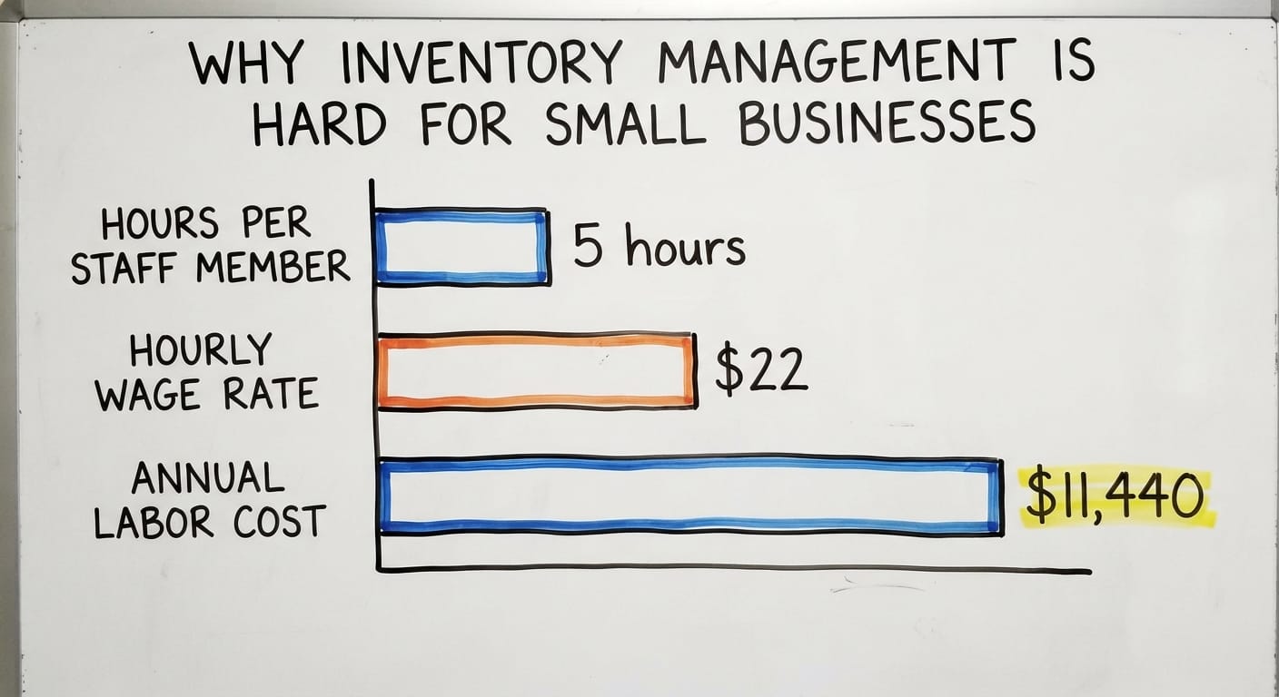 Why Inventory Management Is Hard for Small Businesses, in figures