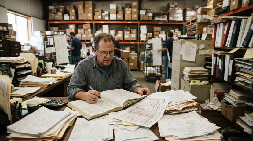 The manual process what is the concept of inventory management replaces