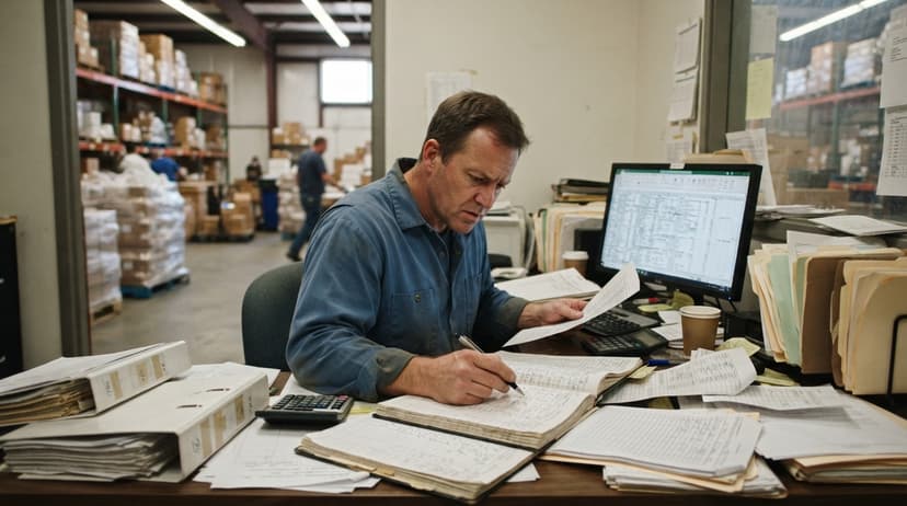 The manual process what is the definition of inventory management replaces