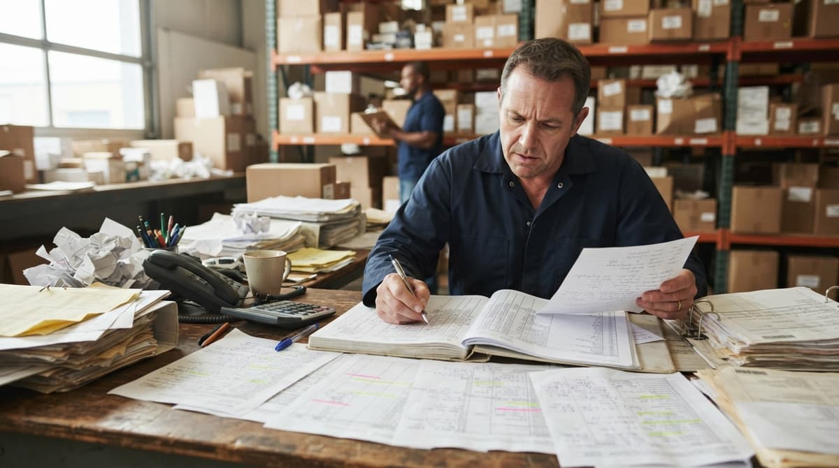 The manual process what is the difference between aggregate and item inventory management replaces