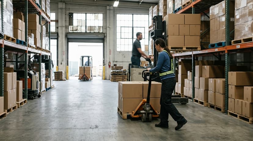 The team who would use what is the difference between warehousing and inventory management, mid-task