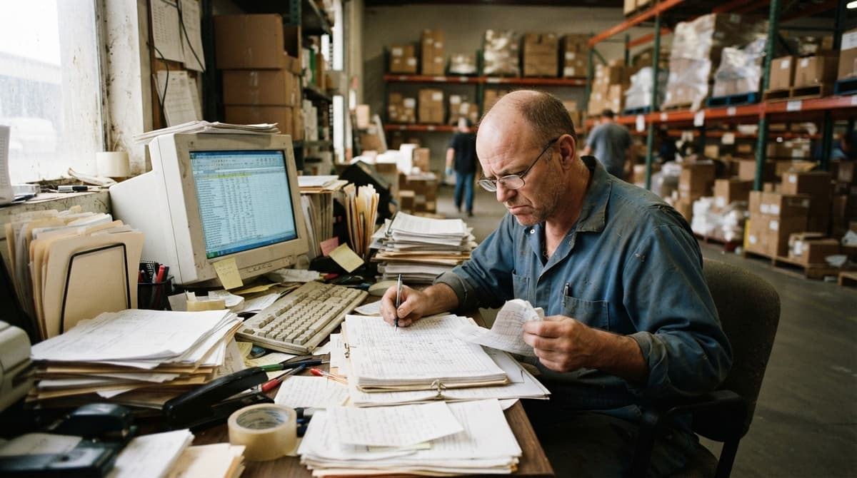The manual process what is the golden rule for inventory? replaces