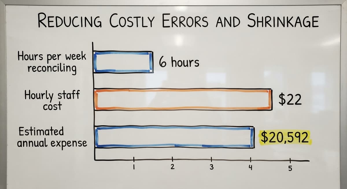 Reducing Costly Errors and Shrinkage, in figures