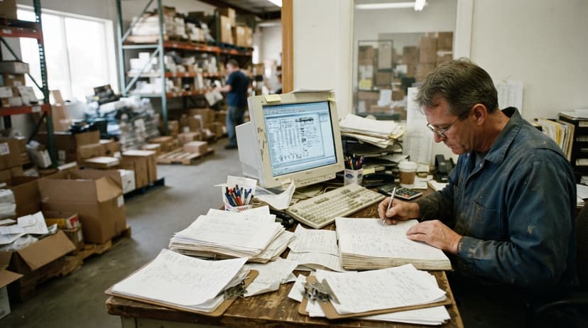 The manual process what is the main purpose of inventory management replaces