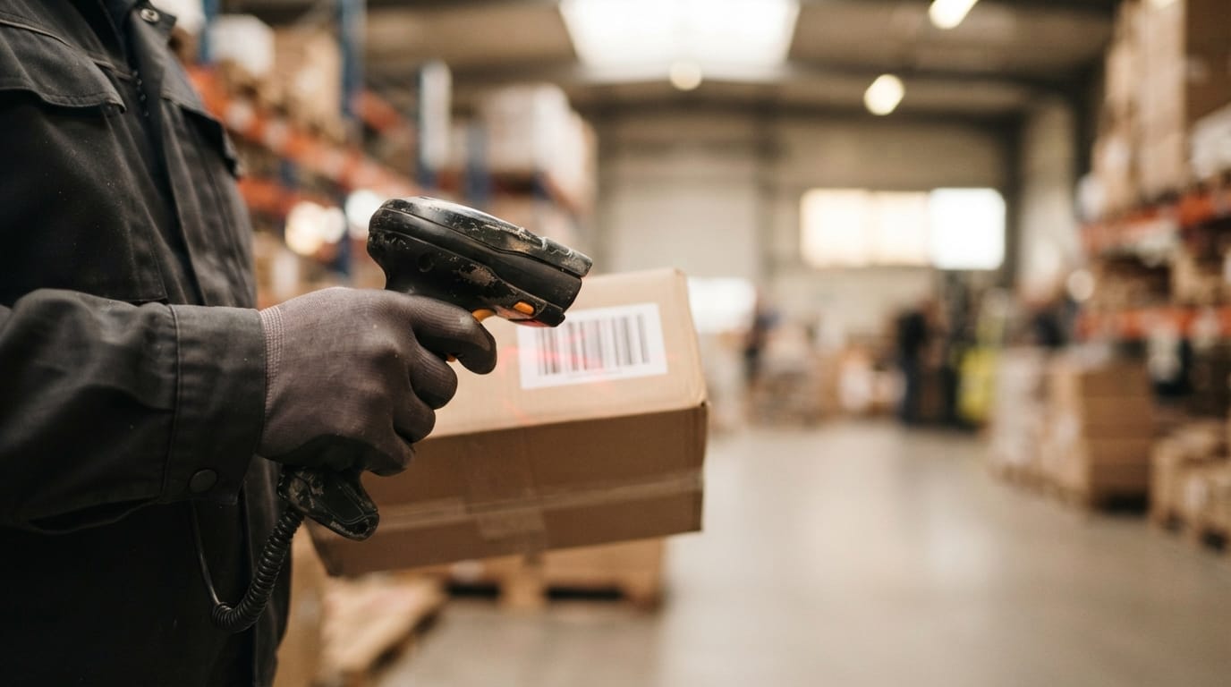 Close detail from the work what is the purpose of a warehouse management system supports