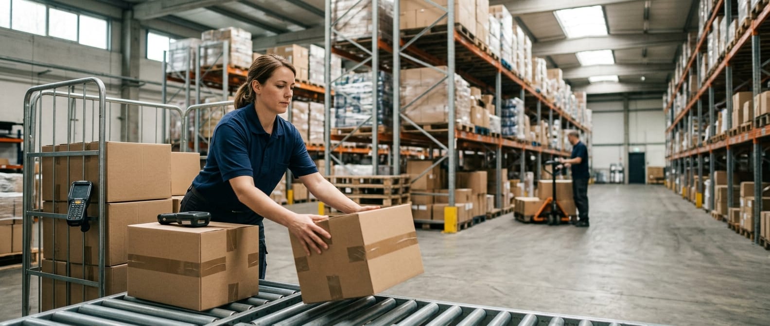 The team who would use what is warehouse operation, mid-task