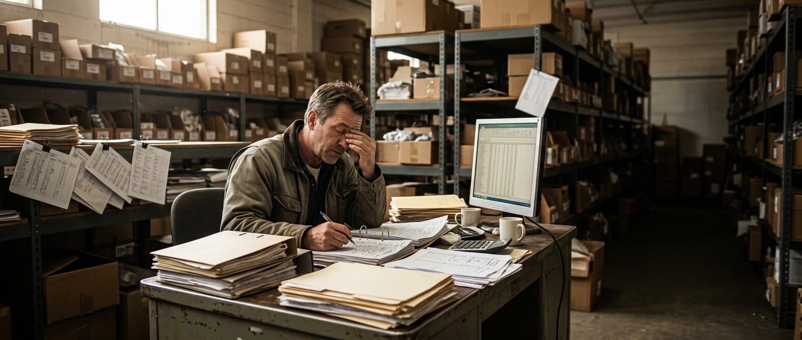 The manual process what is warehouse operation replaces