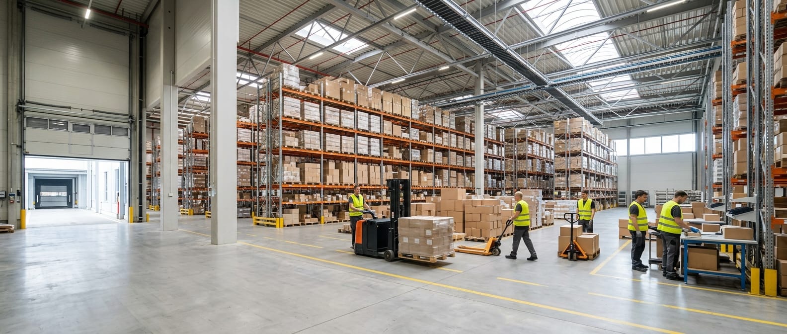 The wider operation that what is warehouse operation runs