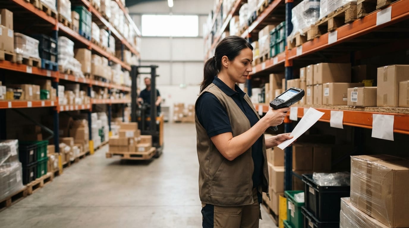 The team who would use what is warehousing and inventory management, mid-task