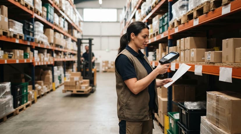 The team who would use what is warehousing and inventory management, mid-task