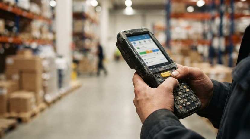 Close detail from the work what warehouse management system does amazon use supports