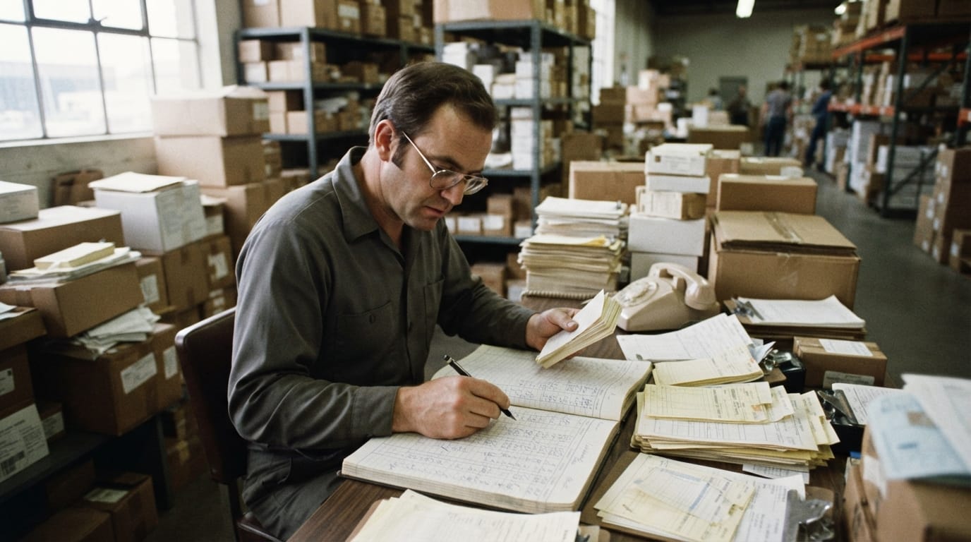 The manual process when was barcode scanner invented replaces