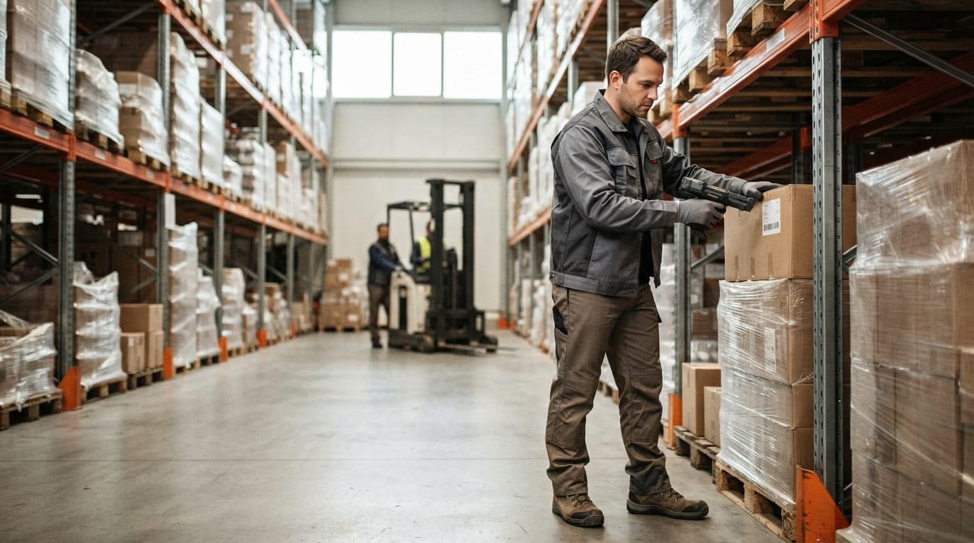 The team who would use why is warehousing and inventory management important, mid-task