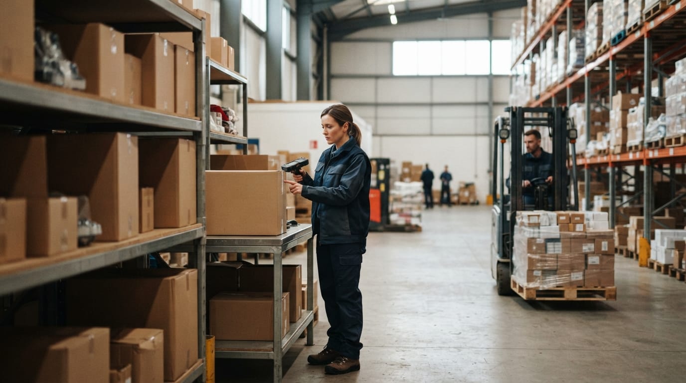 The team who would use why warehouse management system, mid-task