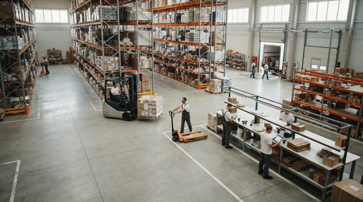 The wider operation that wms for small business runs
