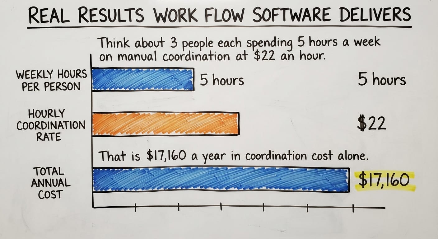 Real Results Work Flow Software Delivers, in figures